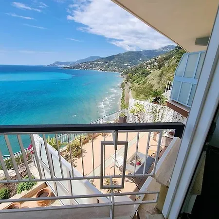 Beachfront Paradise - Panoramic Terrace, Monaco View & Private Access To Calandre Beach - French Riviera Liguria Apartman Ventimiglia