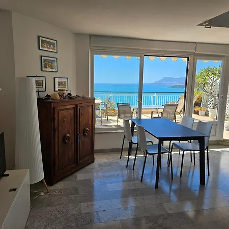 Apartman Beachfront Paradise - Panoramic Terrace, Monaco View & Private Access To Calandre Beach - French Riviera Liguria Ventimiglia