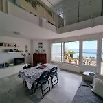 Beachfront Paradise - Panoramic Terrace, Monaco View & Private Access - French Riviera Liguria Apartment Ventimiglia