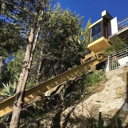 Beachfront Paradise - Panoramic Terrace, Monaco View & Private Access To Calandre Beach - French Riviera Liguria